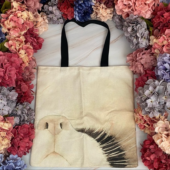 Eco-Friendly Kitty Cat’s Face Folding Tote Bag - Picture 2 of 11